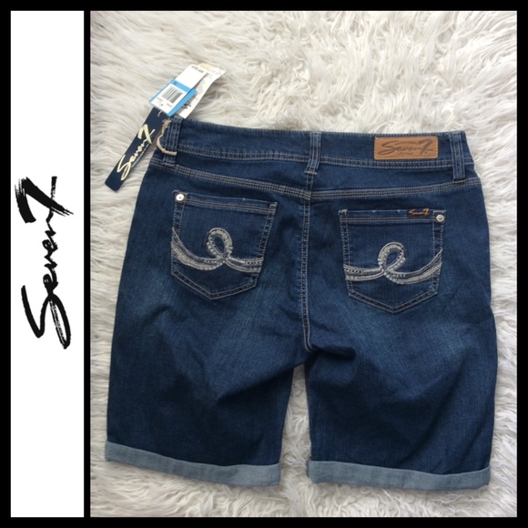 NWT Seven7 Weekend Bermuda Shorts - Picture 4 of 6